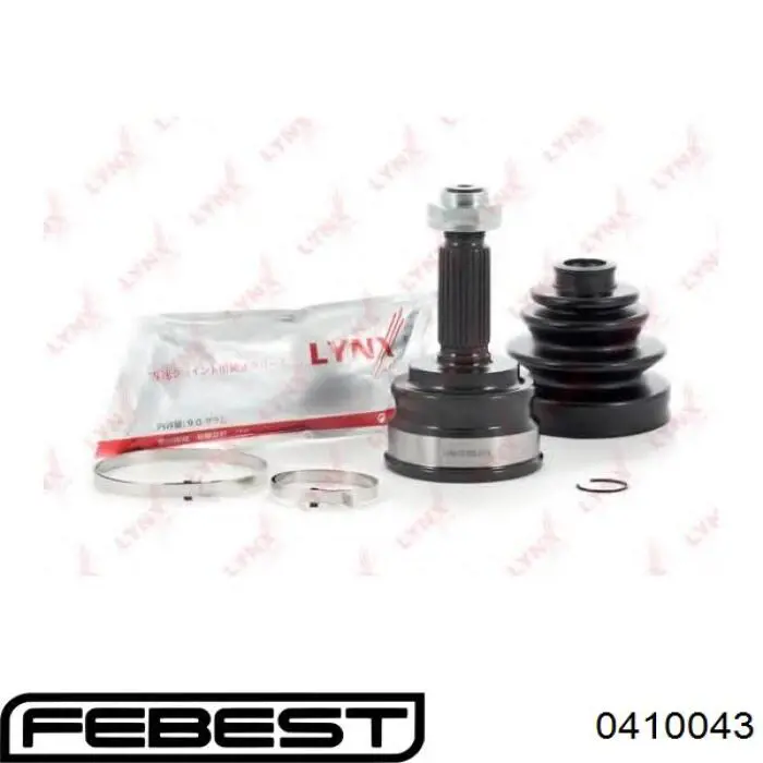Граната колісна Febest 0410043 ціна, від 11.17 USD