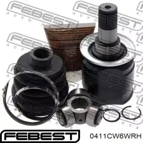 Купити 0411CW6WRH Febest ШРУС внутрішній правий