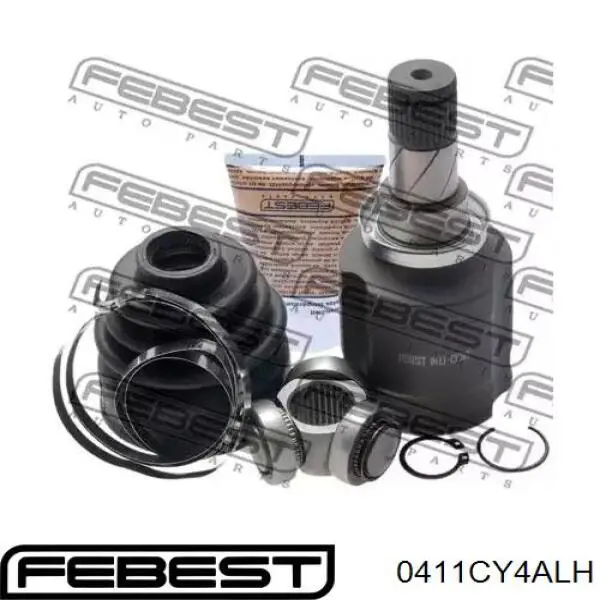 Купити 0411CY4ALH Febest Граната внутрішня, передня, ліва