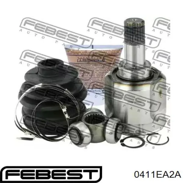 ШРКШ внутрішній, передній Febest 0411EA2A ціна, від 147.37 USD