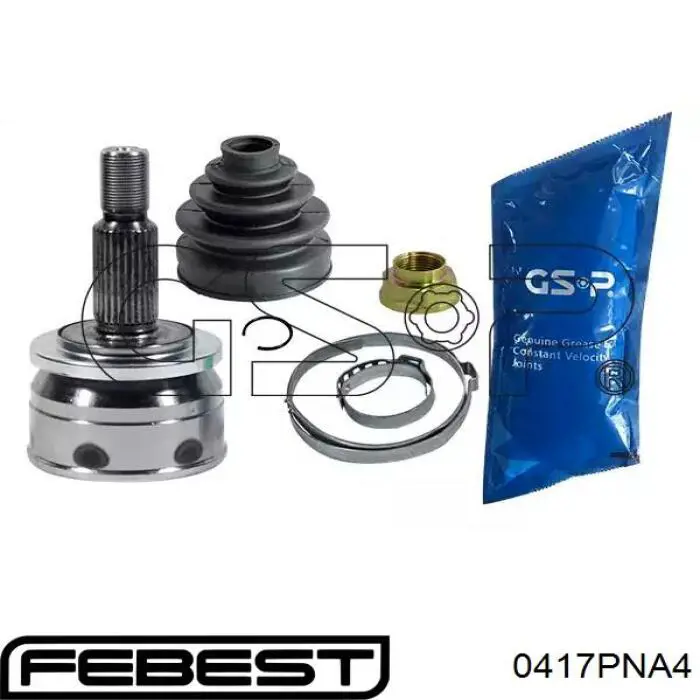 Пильник ШРКШа зовнішній, правий 0417PNA4 Febest
