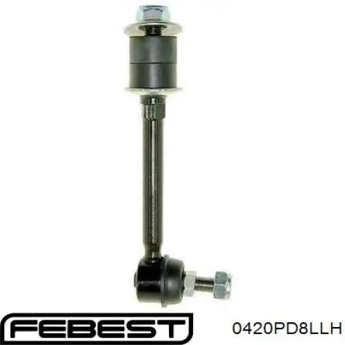 0420PD8LLH Febest Кульова опора, нижня, ліва