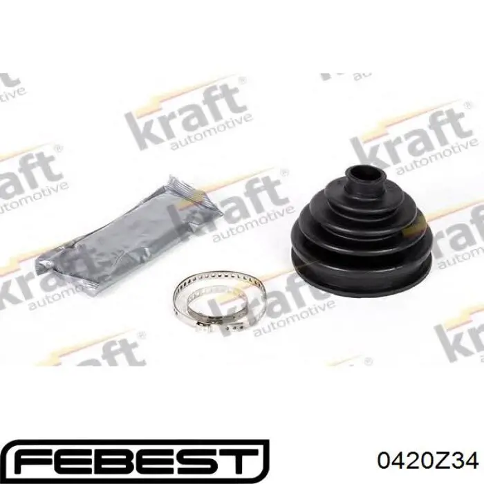 Купити 0420Z34 Febest Кульова опора, нижня
