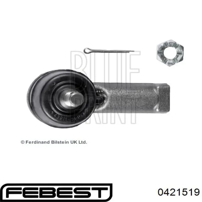 Накінечник рульової тяги, зовнішній Febest 0421519