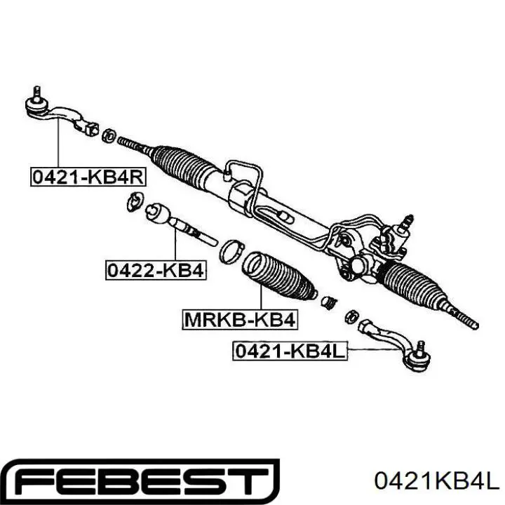 Рульовий наконечник Q0350107 Q-fix
