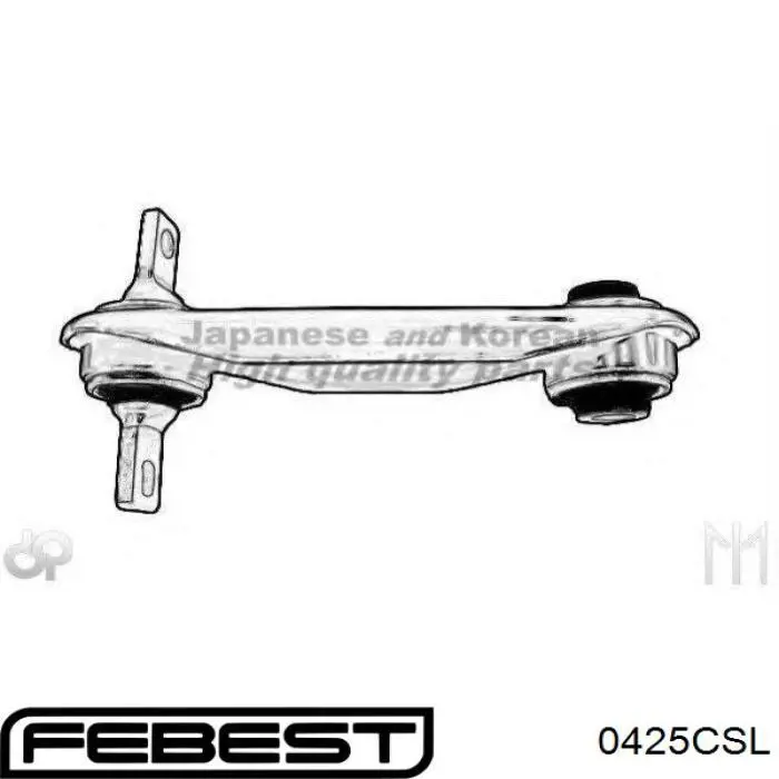 Задня поперечна тяга Febest 0425CSL ціна, від 25.95 USD