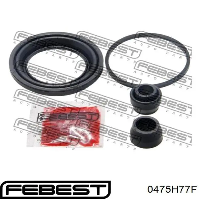 Ремкомплект супорту гальмівного переднього Q-fix Q0940277 ціна, від 4.38 USD