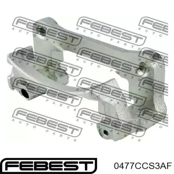 Купити 0477CCS3AF Febest Скоба супорту переднього