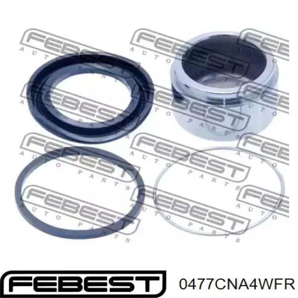 Скоба супорта переднього Febest 0477CNA4WFR