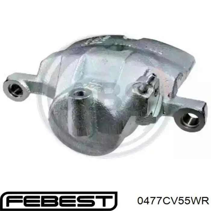 Скоба супорту заднього 0477CV55WR Febest