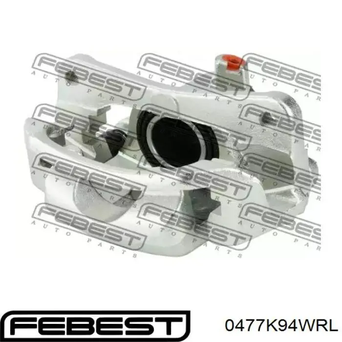 Задній гальмівний супорт лівий Febest 0477K94WRL