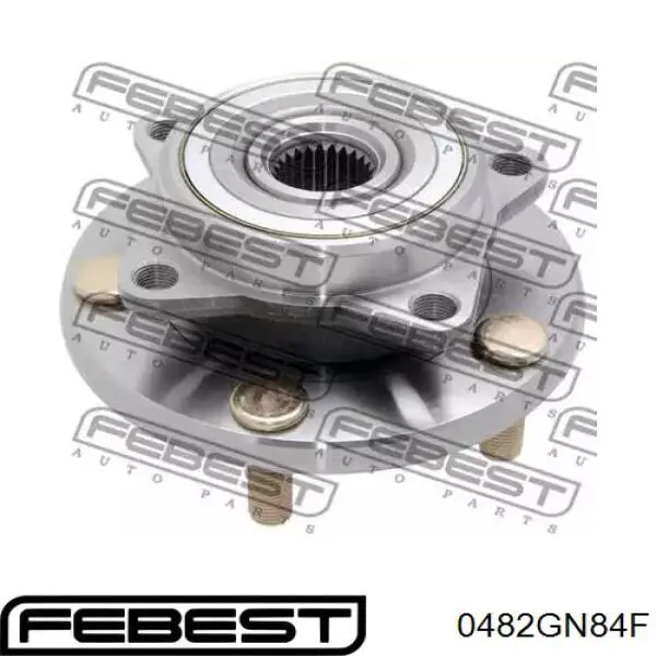 Купити 0482GN84F Febest Підшипник ступиці передньої