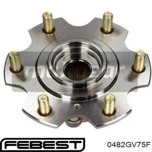 Підшипник ступиці 0482GV75F Febest