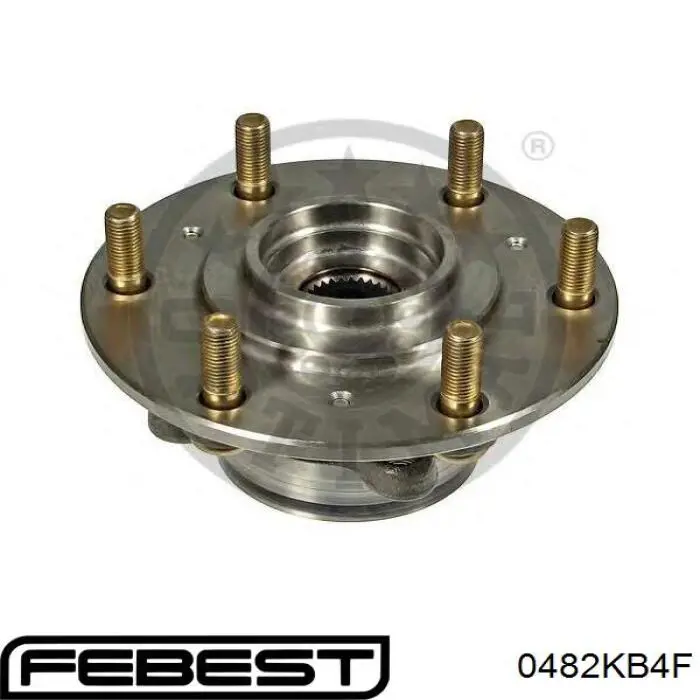 Маточина переднього колеса Febest 0482KB4F