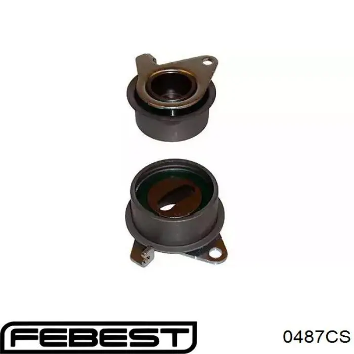 0487CS Febest Ролик натягувач