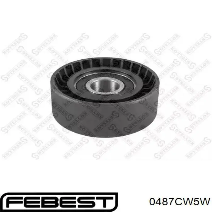 Натяжний ролик 0487CW5W Febest