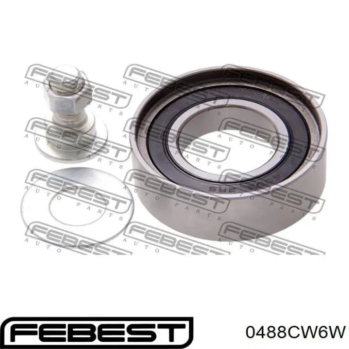 Купити 0488CW6W Febest Ролик паразитний ГРМ