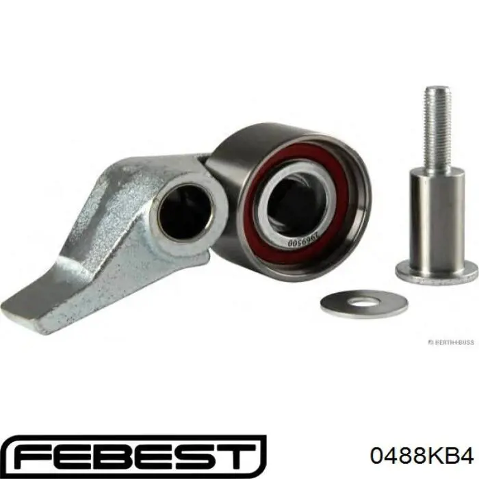 Ролик натягувача ременя ГРМ 0488KB4 Febest