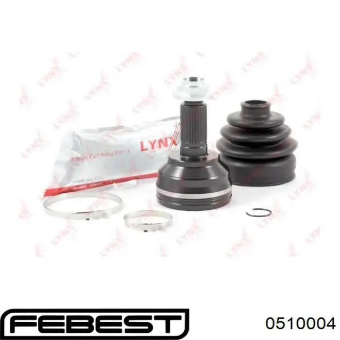 Граната колісна Febest 0510004 ціна, від 27.58 USD