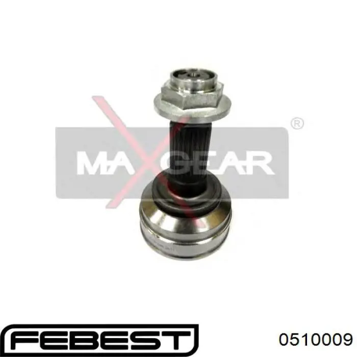 Купити 0510009 Febest Шарнір приводу зовнішній