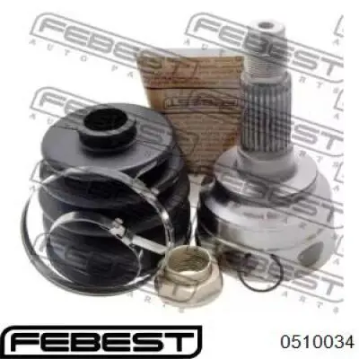 Купити 0510034 Febest ШРУС зовнішній передній, лівий