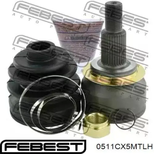 ШРКШ внутрішній, передній, лівий 0511CX5MTLH Febest