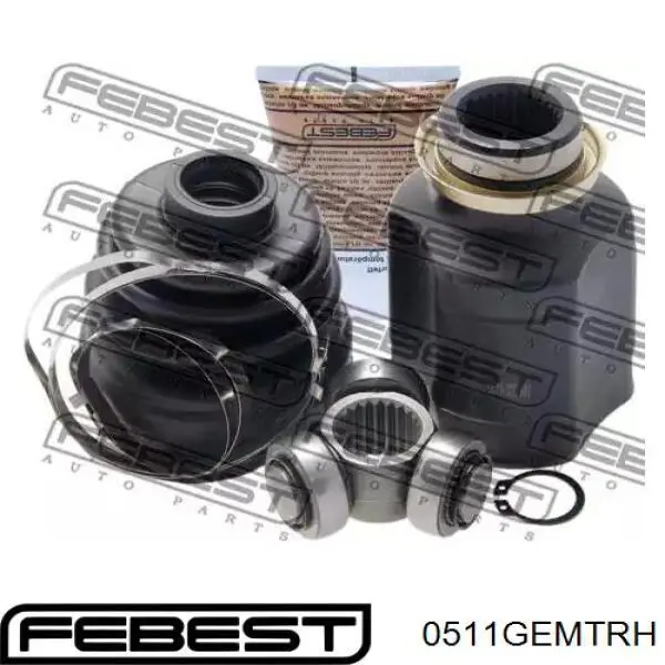 ШРУС внутрішній правий 0511GEMTRH Febest