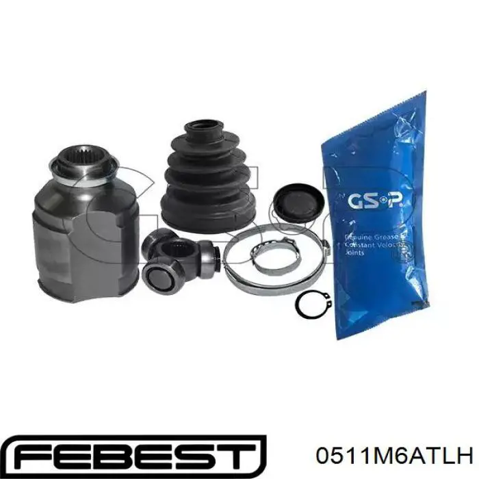 Граната зовнішня передня ліва Febest 0511M6ATLH ціна, від 76.89 USD