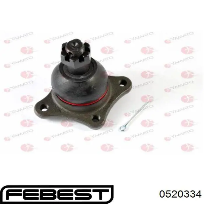 Купити 0520334 Febest Кульова опора, верхня