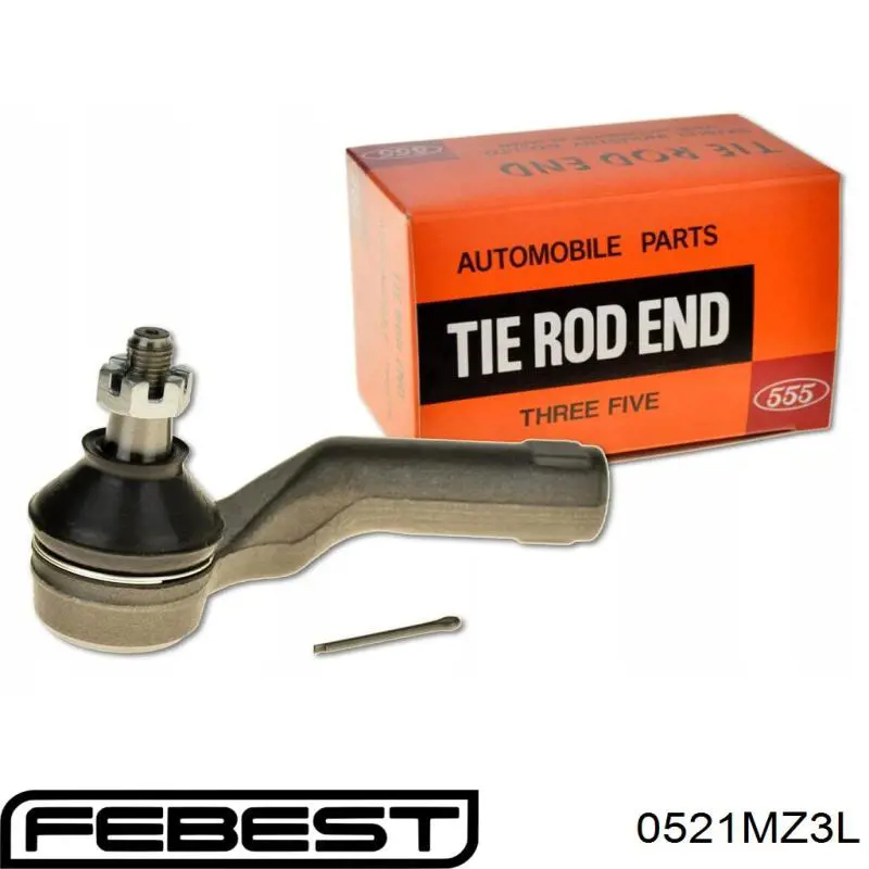Рульовий наконечник 0521MZ3L Febest