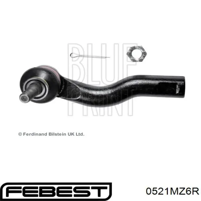 Накінечник рульової тяги, зовнішній Febest 0521MZ6R