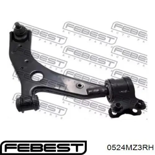 Правий важіль передній нижній підвіски Febest 0524MZ3RH