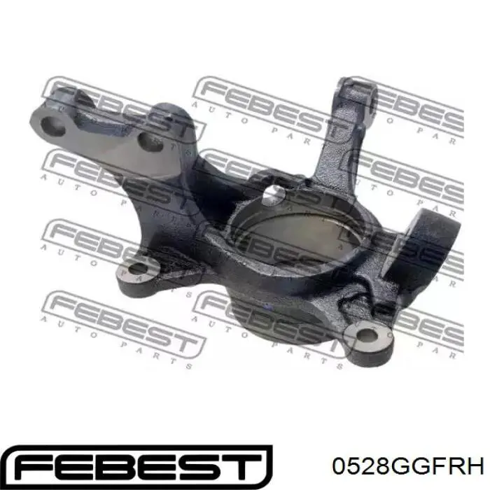 Купити 0528GGFRH Febest Кулак поворотний передній правий
