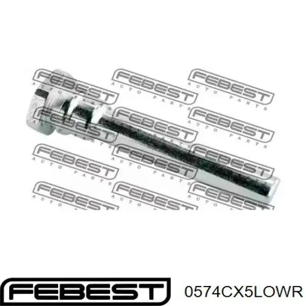 Направляюча супорту заднього 0574CX5LOWR Febest