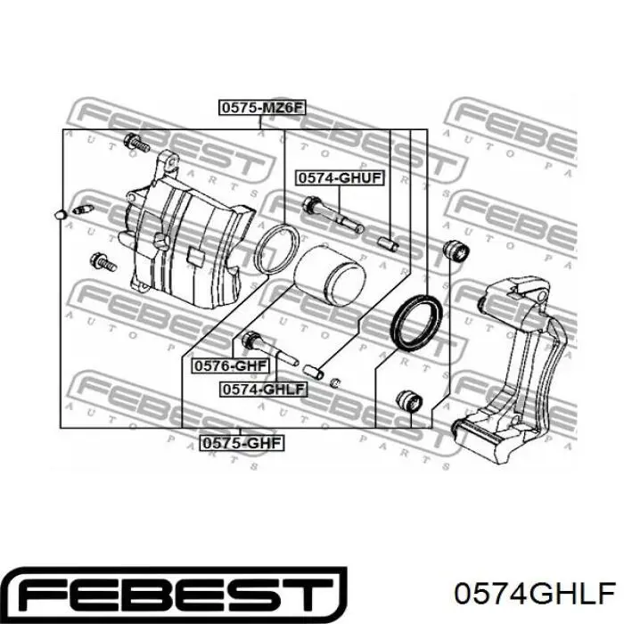 0986135113 Bosch супорт гальмівний передній правий