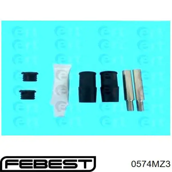 Направляюча супорту заднього Febest 0574MZ3