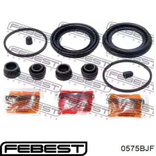 Ремкомплект супорту гальмівного переднього Febest 0575BJF ціна, від 5.83 USD