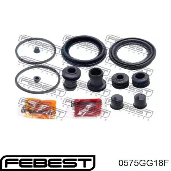 Купити 0575GG18F Febest Ремкомплект переднього супорту