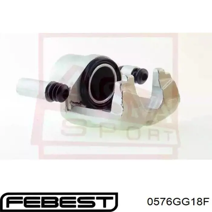 Купити 0576GG18F Febest Поршень супорту гальмівного, переднього