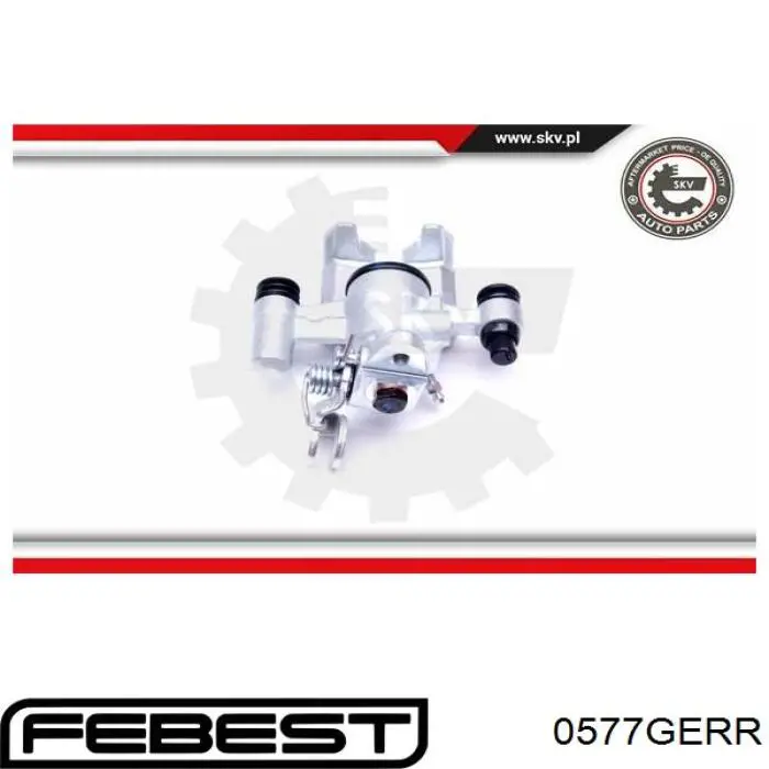 Супорт задній правий 0577GERR Febest