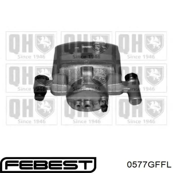 Супорт гальмівний передній лівий 0577GFFL Febest