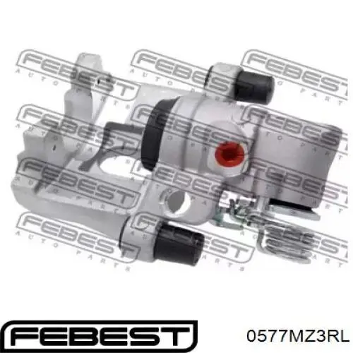 Задній гальмівний супорт лівий Febest 0577MZ3RL