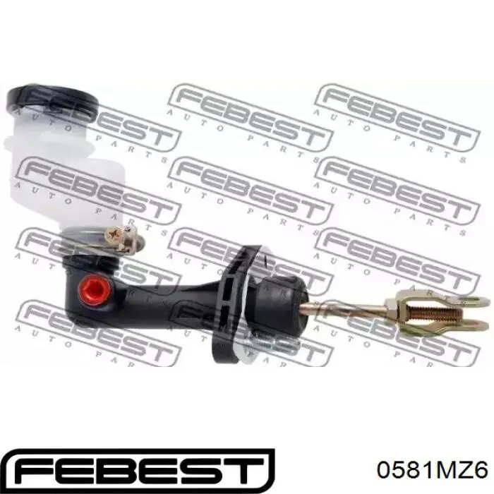 Купити 0581MZ6 Febest Головний циліндр зчеплення