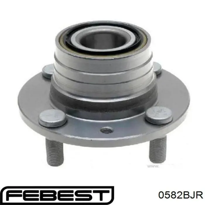 Купити 0582BJR Febest Підшипник ступиці колеса