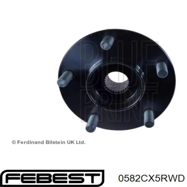 Купити 0582CX5RWD Febest Підшипник ступиці колеса