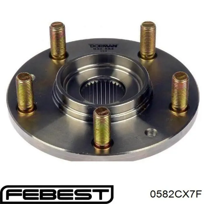 Купити 0582CX7F Febest Маточини передніх коліс