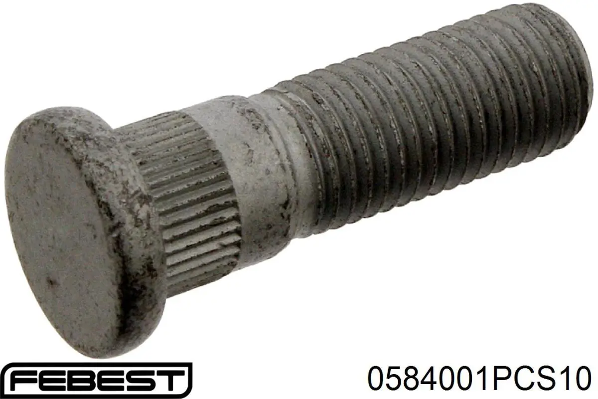 Болт кріплення маточини Febest 0584001PCS10 ціна, від 1.74 USD