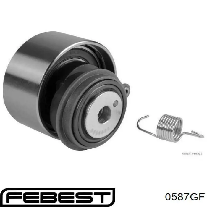 Купити 0587GF Febest Натяжний ролик