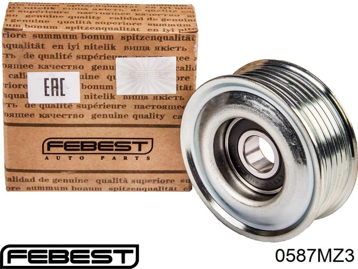 Купити 0587MZ3 Febest Натяжний ролик