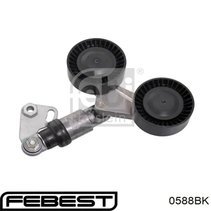 Ролик приводного ременя, паразитний Febest 0588BK